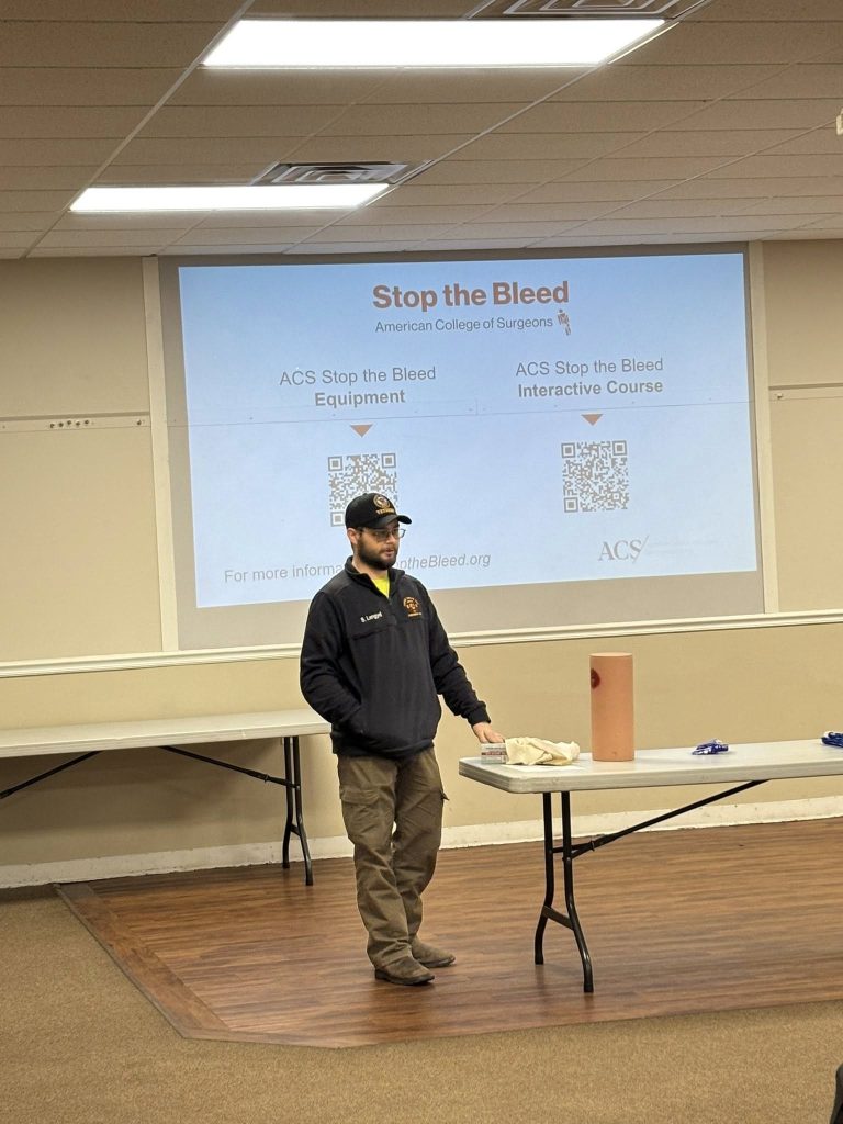 Forest Grove firefighters teach a community Stop the Bleed class