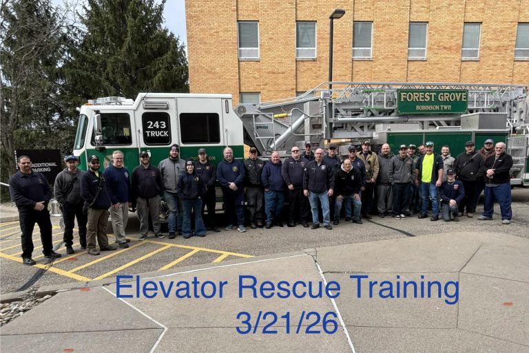 Forest Grove firefighters participate in regional elevator rescue training